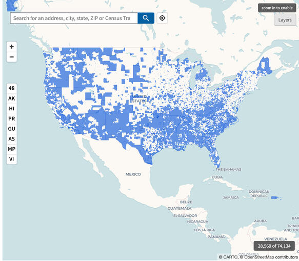 Climate and Economic Justice Screening Tool