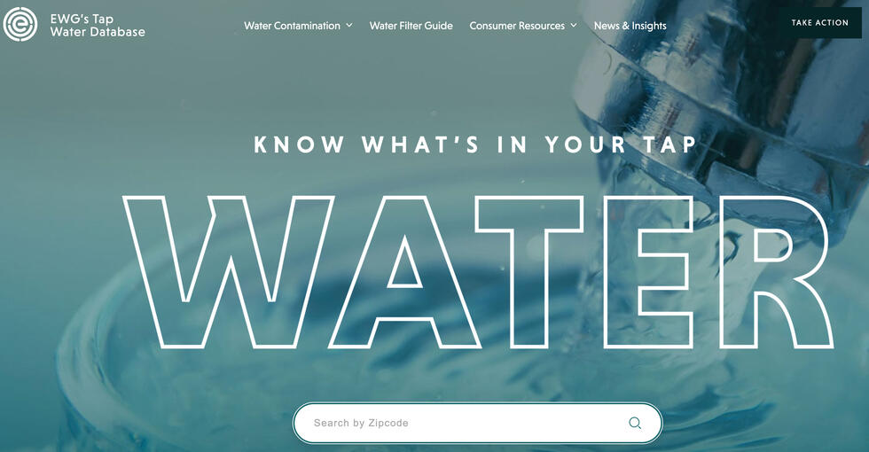Environmental Working Group's Tap Water Database